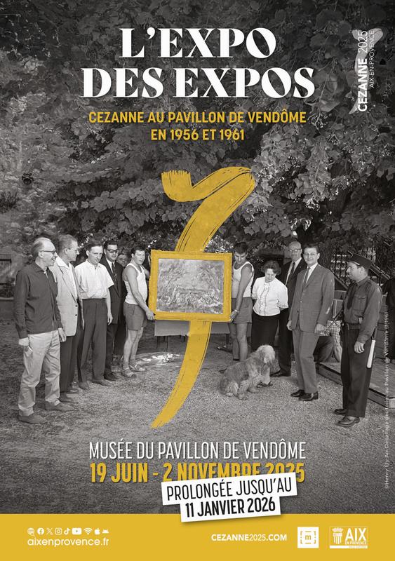 L’expo des expos Cezanne au Pavillon de Vendôme en 1956 et 1961