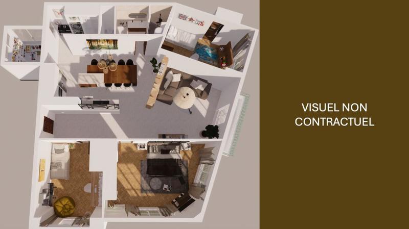 Appartement - 107 m² - 4 pièces