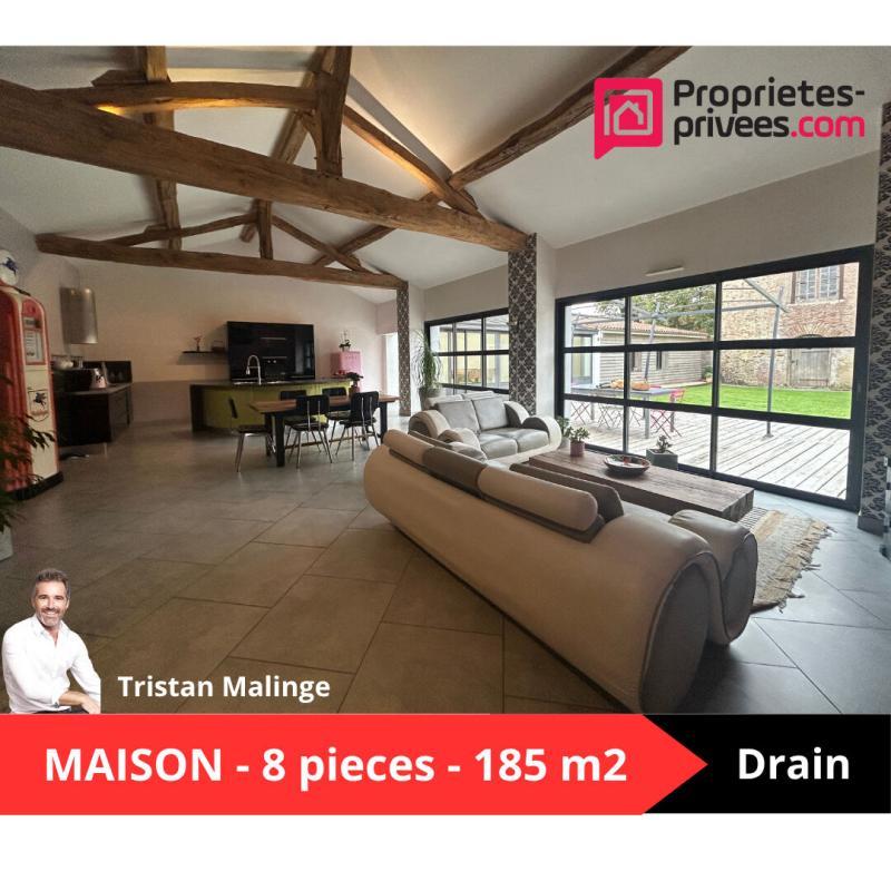 Maison - 185 m² - 8 pièces