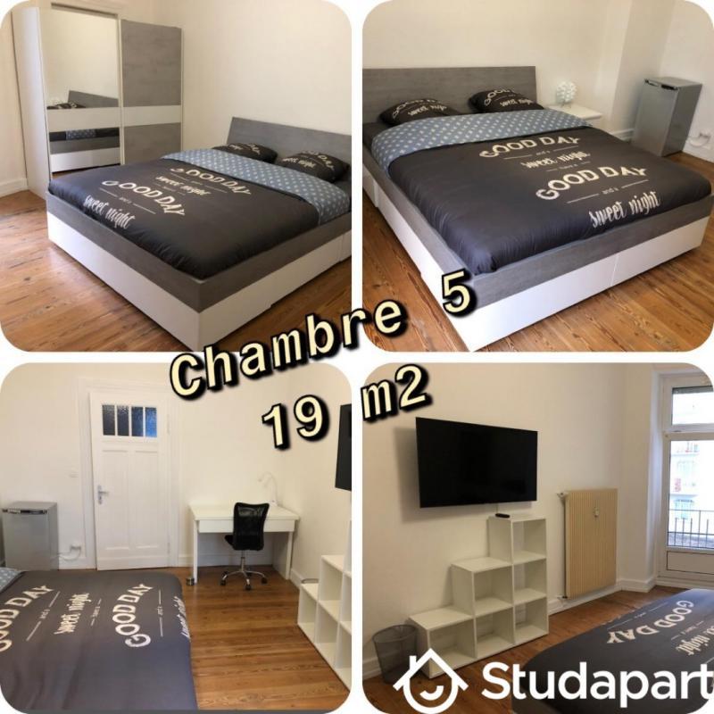 Chambre - 16 m² - 1 pièce