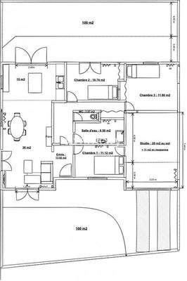 Maison - 123 m² - 5 pièces
