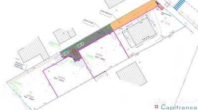 Terrain constructible - 447 m²