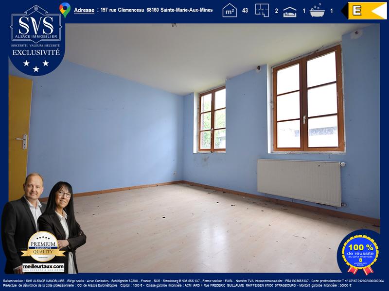 Appartement - 63 m² - 3 pièces