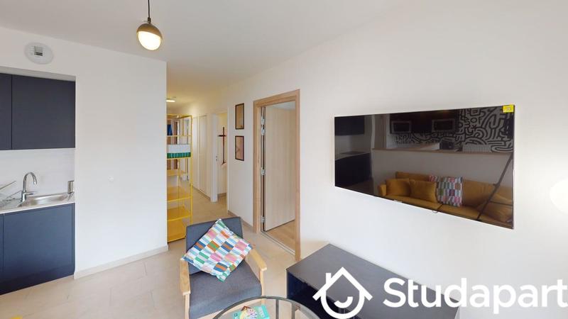 Chambre - 16 m² - 1 pièce