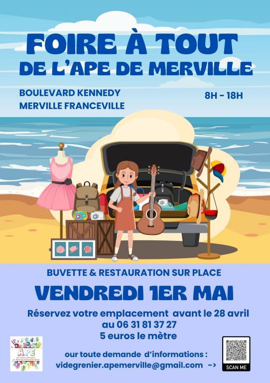 Foire aux greniers Ape Merville Franceville
