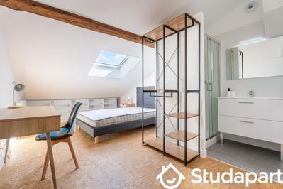 Chambre - 10 m² - 1 pièce