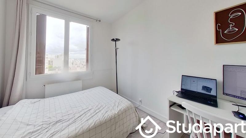 Chambre - 63 m² - 1 pièce