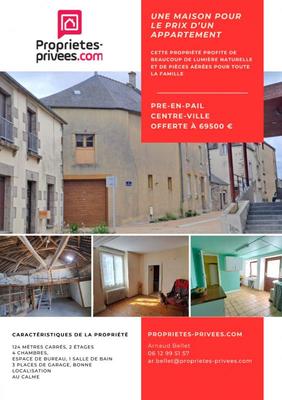 Maison - 124 m² - 6 pièces
