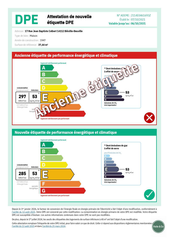 Maison traditionnelle - 37 m² - 2 pièces