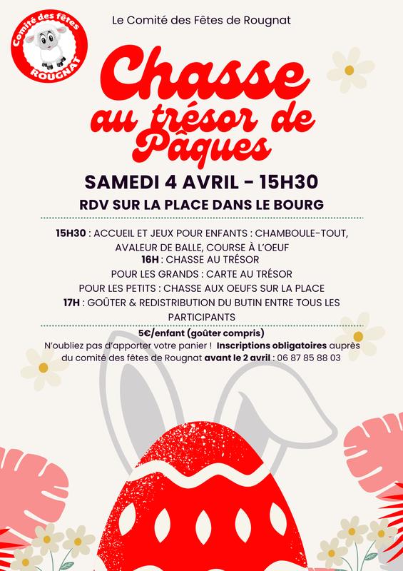 Chasse au trésor de Pâques