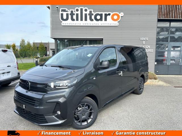 Citroën Jumpy Cabine Approfondie 30825.00 Ht - Xl Long Bluehdi 180 Ch Eat8 6 Sieges Look Led Gris Expert