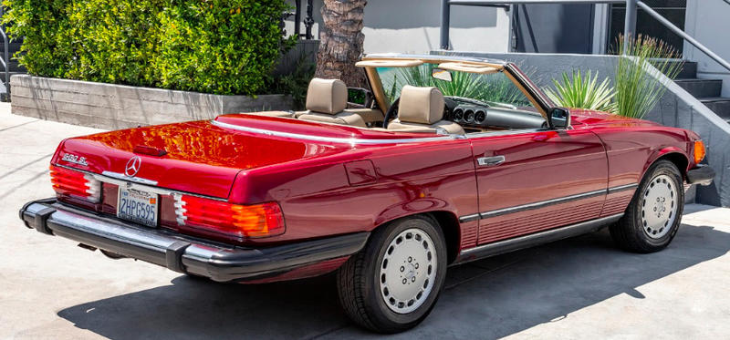 Mercedes Sl 560 Sylc Export