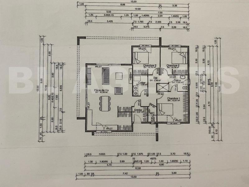 Maison de village - 100 m² - 5 pièces