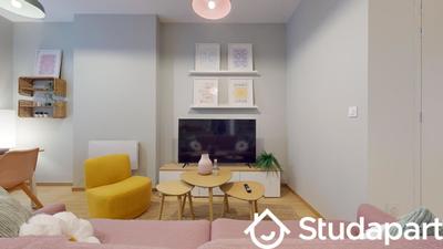 Chambre - 12 m² - 1 pièce