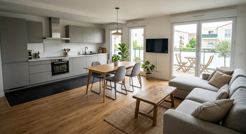 Appartement - 82 m² - 4 pièces