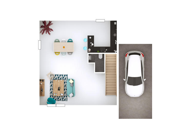 Maison - 85 m² - 4 pièces