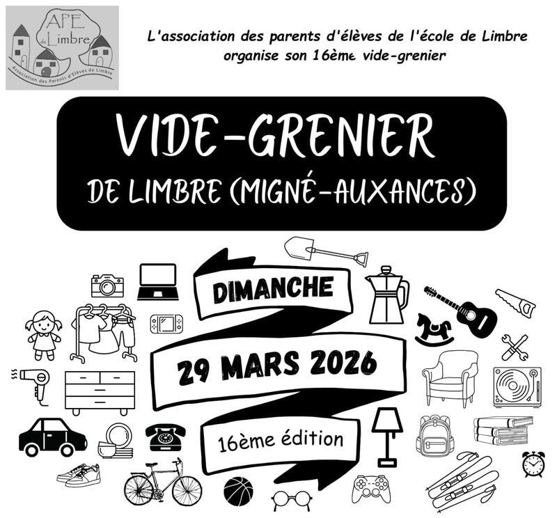 1§ème vide-greniers de limbre