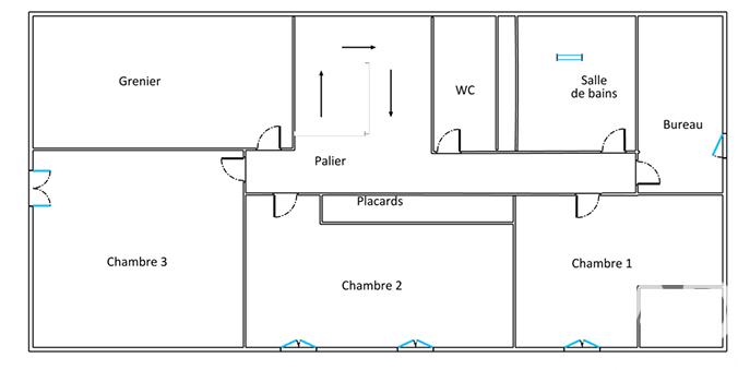 Maison - 169 m² - 7 pièces
