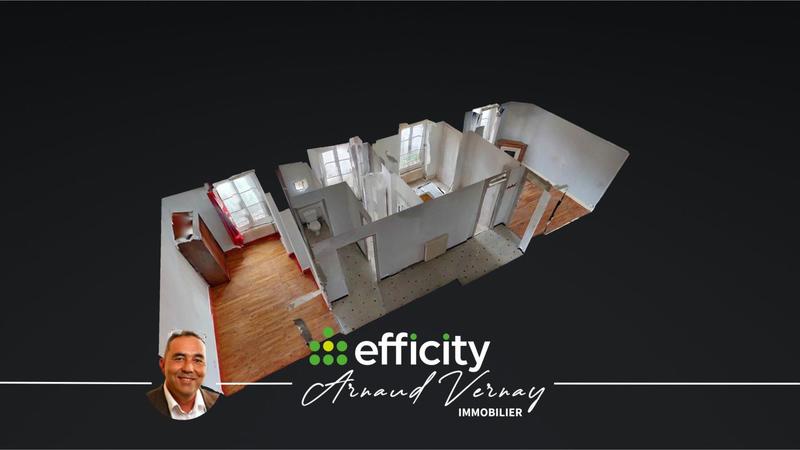 Appartement - 59 m² - 3 pièces