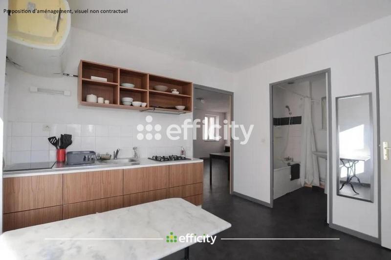 Appartement - 35 m² - 1 pièce