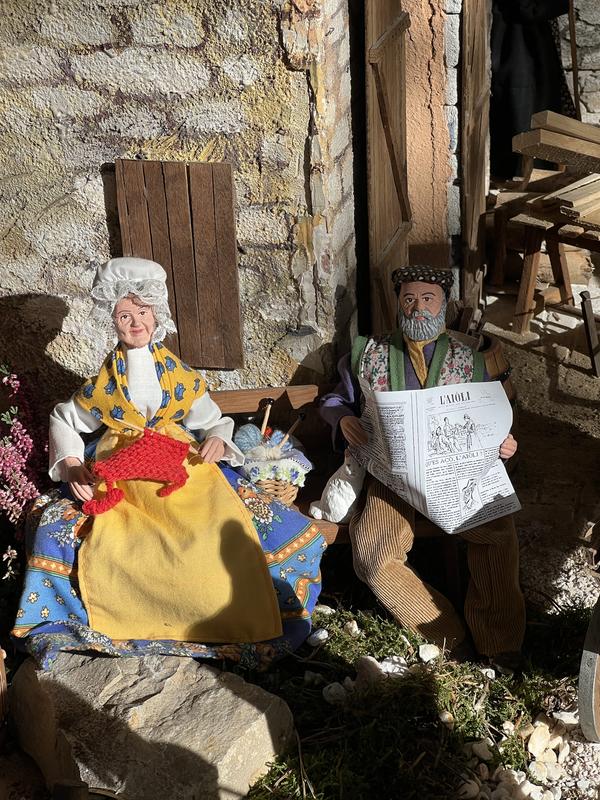 Grande crèche panoramique