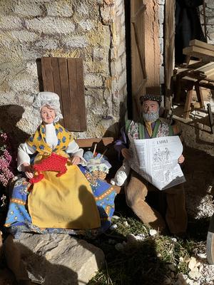 Grande crèche panoramique