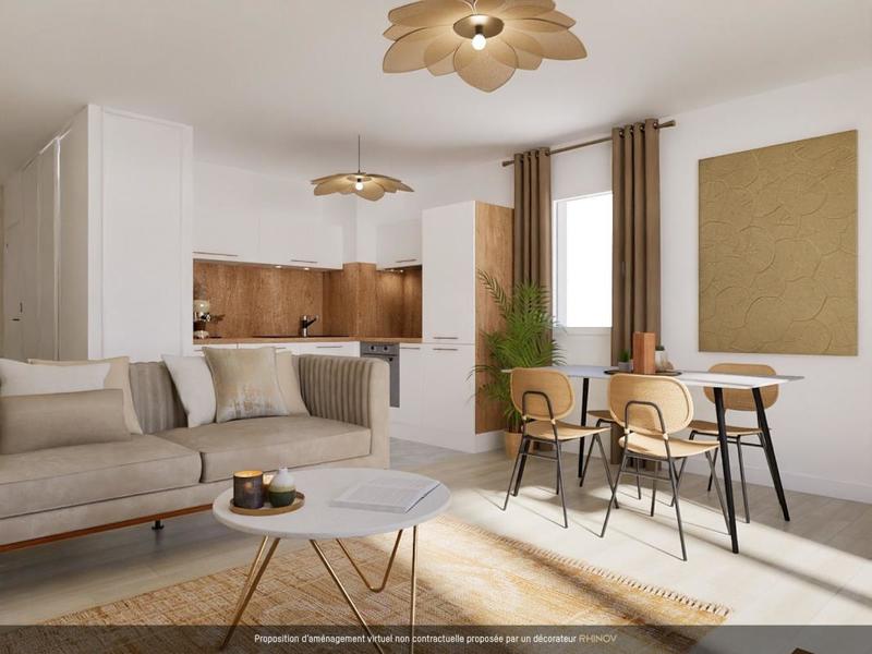 Appartement - 46 m² - 2 pièces