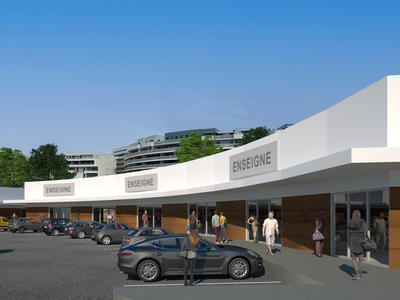 Local commercial - 1 000 m²