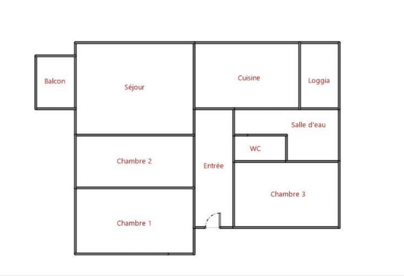 Appartement - 68 m² - 4 pièces