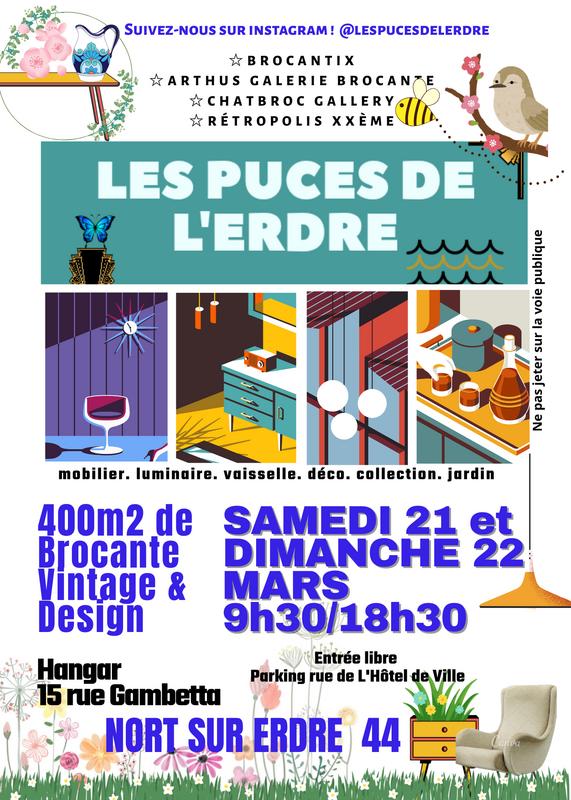 Brocante professionnelle - les puces de l'erdre 25ème edition