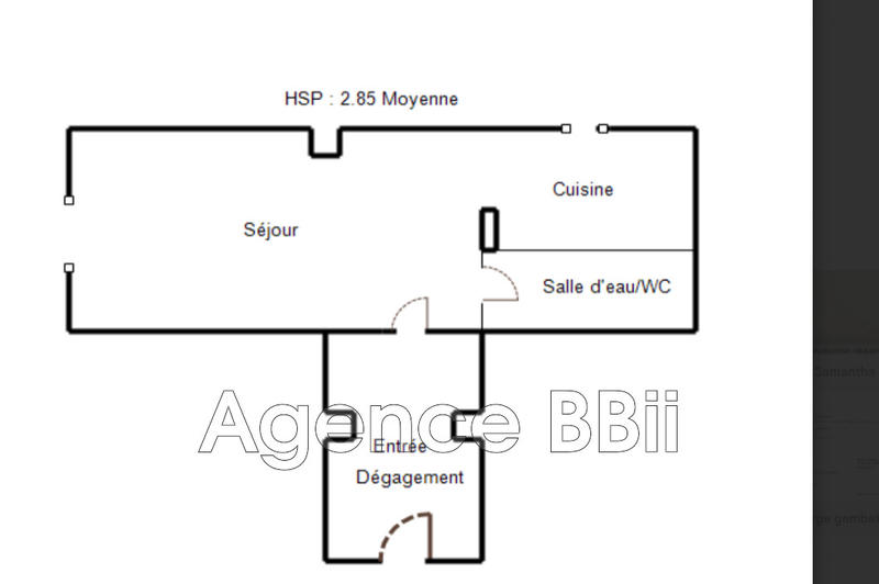 Appartement - 24 m² - 1 pièce