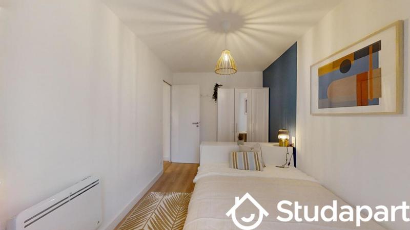 Chambre - 10 m² - 1 pièce