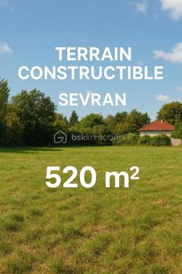 Terrain - 520 m²