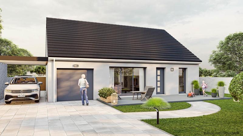 Maison - 92 m² - 5 pièces