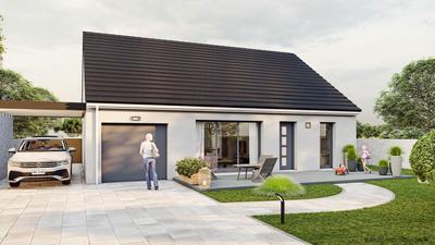 Maison - 92 m² - 5 pièces