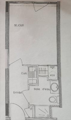 Appartement - 22 m² - 1 pièce