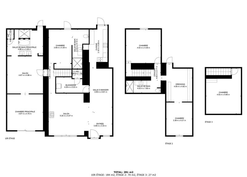 Mas - 430 m² - 10 pièces