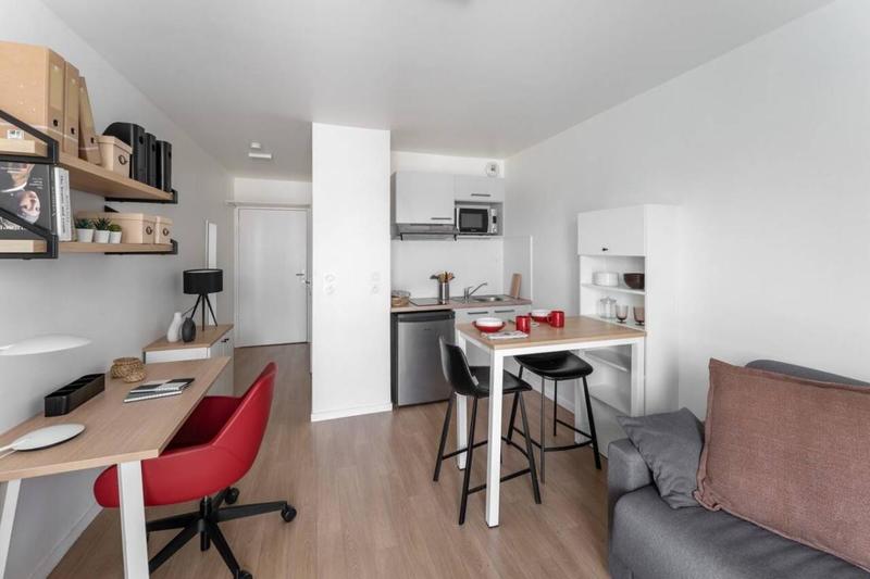 Studio - 19 m² - 1 pièce