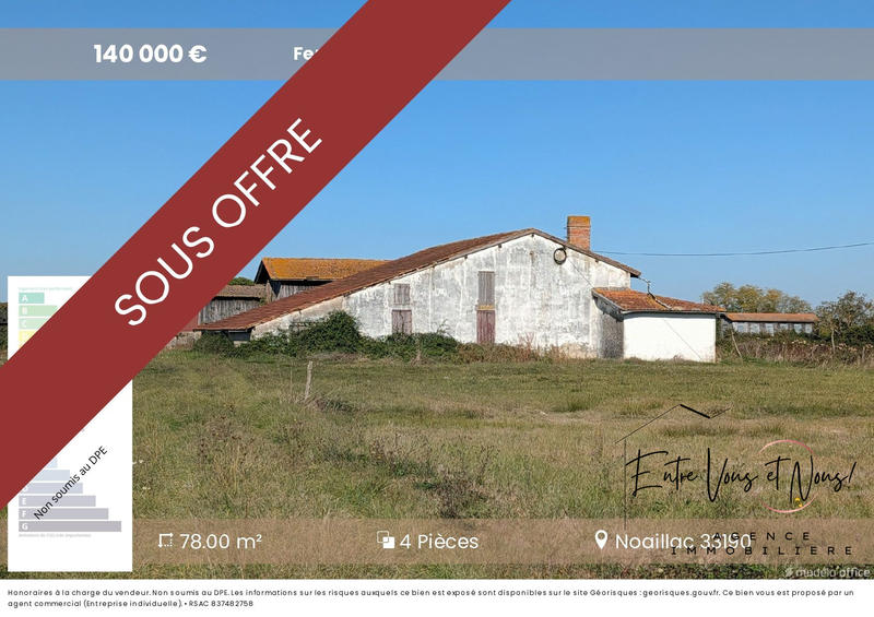 Maison - 78 m² - 4 pièces