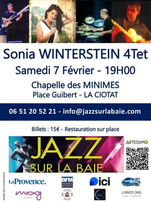 Concert Sonia Winterstein Quartet - Hommage à Henri Salvador