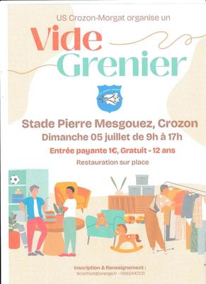 Vide-grenier us crozon-morgat club de foot