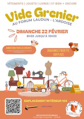 Vide grenier de l'ape les petits écureuils