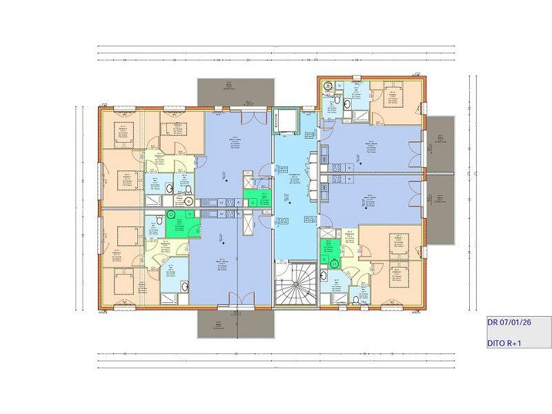 Appartement - 65 m² - 3 pièces