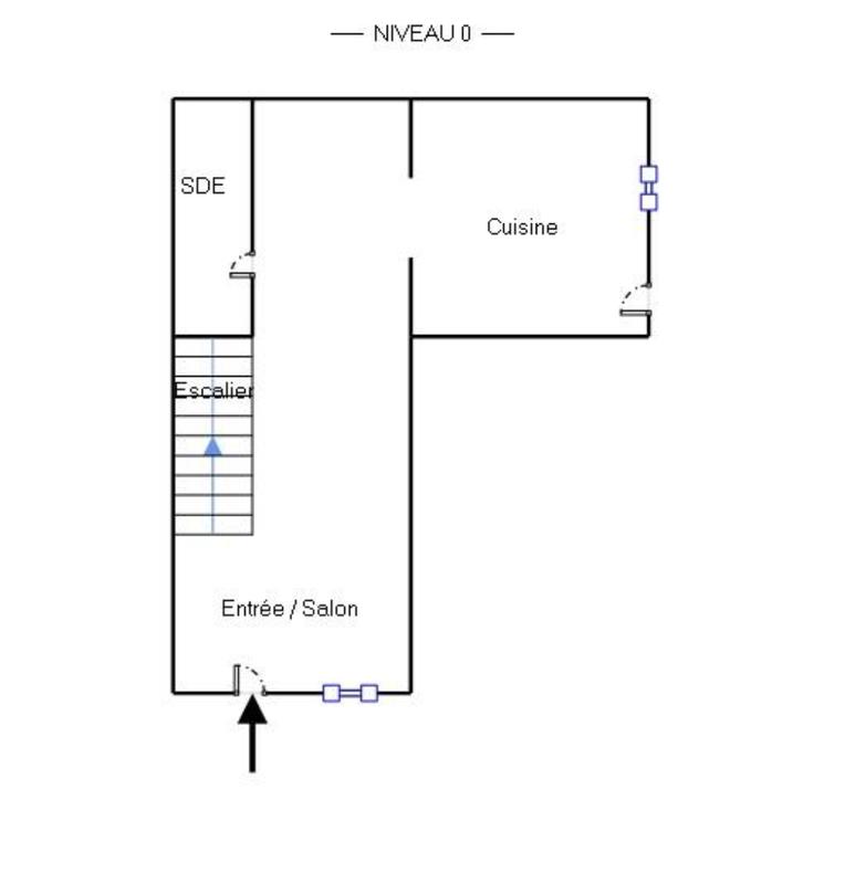 Maison - 75 m² - 3 pièces
