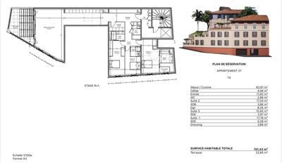 Appartement - 151 m² - 4 pièces