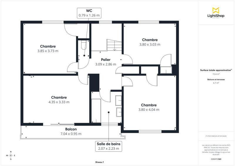 Maison - 125 m² - 5 pièces