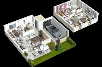 Maison - 88 m² - 4 pièces