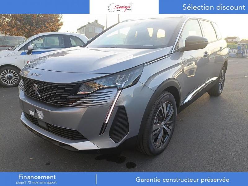 Peugeot 5008 Allure Pack BlueHDI 130 Eat8 7 Pl+Hayon Elec+Rideau Ar+Ja18
