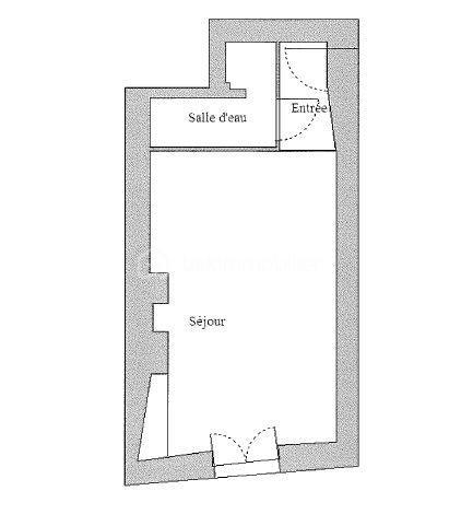 Studio - 24 m² - 1 pièce