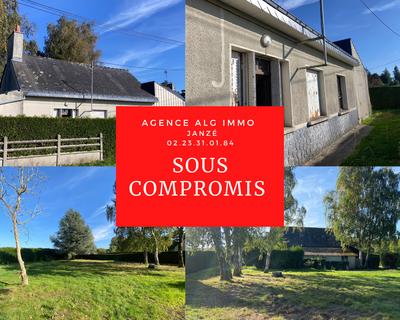 Maison - 46 m² - 3 pièces